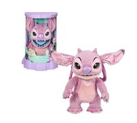Disney Angel Real FX - Peluche de Angel de Lilo & Stitch, Peluche Electrónico de 45 cm, 100+ Combinaciones de Acciones y Sonidos, Juguete Realista con Sensores y Reacciones, 6+ años, Famosa (RE002000)