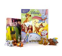 Disney Animals My Busy Books - Storybook, 10 figurines, playmat