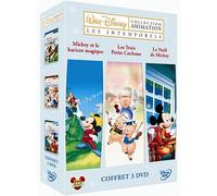 Disney Animation : les intemporels - Coffret - Les 3 petits cochons + Mickey et le haricot magique + Le Noël de Mickey [Francia] [DVD]