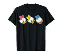 Disney April May & June Duck Big Face Retro Trip Matching Camiseta