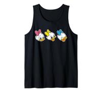 Disney April May & June Duck Big Face Retro Trip Matching Camiseta sin Mangas