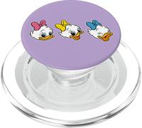 Disney April May & June Duck Big Face Retro Trip Matching PopSockets PopGrip para MagSafe