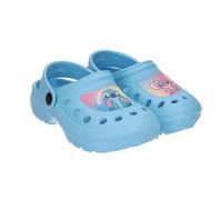 Disney Ariel Frozen Minnie Stitch - Sandalia para niña con arco de sujeción - Zapatillas de playa o piscina - Producto original, 7271 Azul Stitch, 28/29 EU