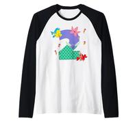 Disney Ariel Numbers "2" Second 2nd Birthday Party Gift Camiseta Manga Raglan
