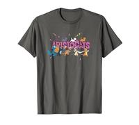 Disney Aristocats Everybody Wants To Be A Cat Camiseta, Hombre, Asfalto, 6XL