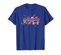 Disney Aristocats Everybody Wants To Be A Cat Camiseta, Hombre, Azul Real, L