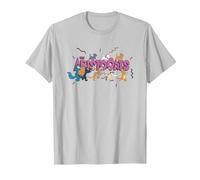 Disney Aristocats Everybody Wants To Be A Cat Camiseta, Hombre, Plata, S