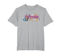 Disney Aristocats Everybody Wants To Be A Cat Camiseta, Hombre tallas grandes, Gris Jaspeado, 6X Alto