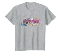 Disney Aristocats Everybody Wants To Be A Cat Camiseta, Niños, Gris Jaspeado, 8 años