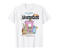 Disney Aristocats Group Shot Vintage Poster Camiseta