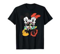 Disney Arlecchino Mickey and Minnie Mouse Italian Carnaval Camiseta