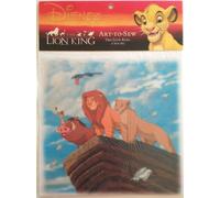 Disney Art-to-Sew cuadrado para Manualidades cartucho de impresión de tela de algodón, edredones (20 cm, cuadrado) THE LION KING "A New Day"