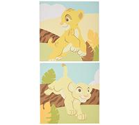 Disney Arte de pared Lion King, 2 unidades