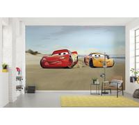 Komar Disney - Papel pintado fotográfico (368 x 254 cm), diseño de Cars Beach Race