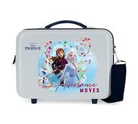 Disney Awesome Moves, Neceser ABS Adaptable Niñas, Azul (Blue), 29x21x15 Cms