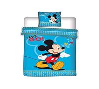 Disney Aymax Mickey Mouse Bed Linen Set 140 x 200 cm + 63 x 63 cm