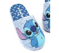 Disney Lilo and Stitch Zapatillas Para Mujer | Las damas se deslizan en el personaje de puntada azul Kidult mercancía mocasines de la casa regalo para ella