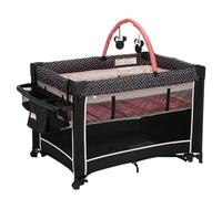 Disney Baby Classic Minnie Mouse - Casa de juegos 2 en 1 con mecedora, diseño de Minnie Mouse