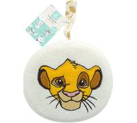 Disney Baby Esponja de Baño Bordada Simba - Accesorio Espuma de Baño, Ducha - Edición El Rey León - Ultra Suave Cuerpo Bebé, Niño - Limpieza Suave y Eficaz - Producto Oficial Disney