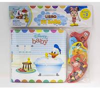 Disney Baby. Libro de baño: Libro con seis figuras