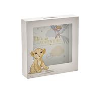 Disney baby magical beginning simba lion king wooden money box