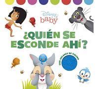 Disney Baby. ¿Quién se esconde ahí?: Libro con solapas de fieltro