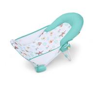 Disney Baby Winnie the Pooh Foldaway 2-Position Baby Bath Seat, Soporte Ajustable para Lavabo o Bañera, Edades 0-6 Meses hasta 20 Libras, Cabestrillo Lavable a Máquina, de Bright Starts