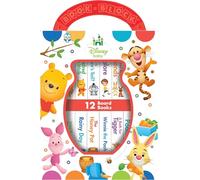 Disney Baby — Winnie the Pooh: My First Library — Set de 12 libros de cartón (Pi Kids)