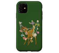 Disney Bambi Forest Friends Charm Necklace Print Carcasa para iPhone 11