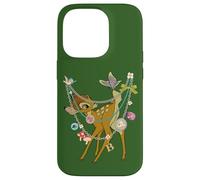Disney Bambi Forest Friends Charm Necklace Print Carcasa para iPhone 14 Pro