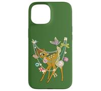 Disney Bambi Forest Friends Charm Necklace Print Carcasa para iPhone 15