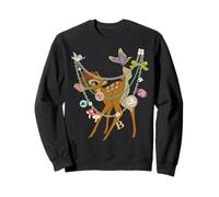 Disney Bambi Forest Friends Charm Necklace Print Sudadera