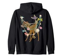 Disney Bambi Forest Friends Charm Necklace Print Sudadera con Capucha