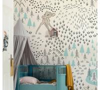 Disney Bambi Foto Pintado Bebé Pared Dormitorio Mural 399x279cm Guardería Bosque