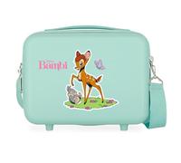 Disney Bambi Neceser Adaptable con Bandolera Azul 29x21x15 cms Rígido ABS 9,14L