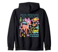 Disney Bambi Old Skool Take Me Back to the Forest Retro Sudadera con Capucha