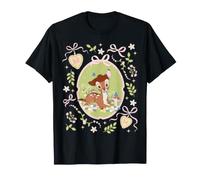 Disney Bambi Spring Forest Enchantment Floral Coquette Style Camiseta