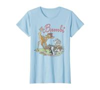 Disney Bambi Thumper Flower Simple Retrait Logo Camiseta