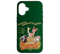Disney Bambi Vintage Movie Art Classic Carcasa para iPhone 16