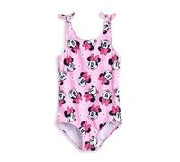 Disney Bañador Minnie Mouse Rosa 1 Pieza | Traje de baño clásico sin Mangas para niñas | Ropa de Playa con Estampado de Minnie Mouse de Dibujos Animados - 3-4 años