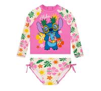Disney Bañador Niña Lilo Y Stitch, Bañador Natacion Niña De Stitch, Bañador Ninos Natacion con Lazos 11-12 Años