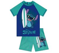 Disney Bañador Niño Lilo Y Stitch, Bañador Natacion Niño De Stitch, Set con Top Manga Couta Y Bañadores Boxer De Natación Niños, Azula 5-6 años