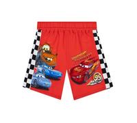 Disney Bañador Niño, Natación Niños Rayo Mcqueen, Bañador Natacion Niño Coches, Rojo 4-5 años