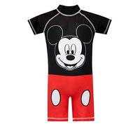 Disney Bañador para Niño Mickey Mouse Rojo 18-24 Meses