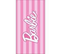 Disney Barbie - Toalla de Playa, Rayas Rosas, Licencia, para niños