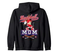 Disney Baseball Mom Sports Minnie Mouse Mother's Day Tee Sudadera con Capucha