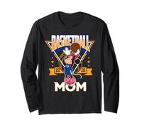 Disney Basketball Mom 2026 Sports Minnie Mouse Mother's Day Manga Larga