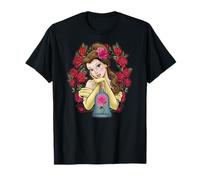 Disney Beauty And The Beast Belle Roses - Camiseta gráfica Camiseta