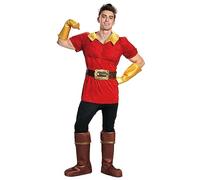 Disney Beauty and The Beast Gaston Mens Fancy Dress Costume Small