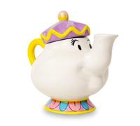 Disney Beauty and the Beast Mrs. Potts - Tetera de cerámica esculpida | Set de fiesta de té